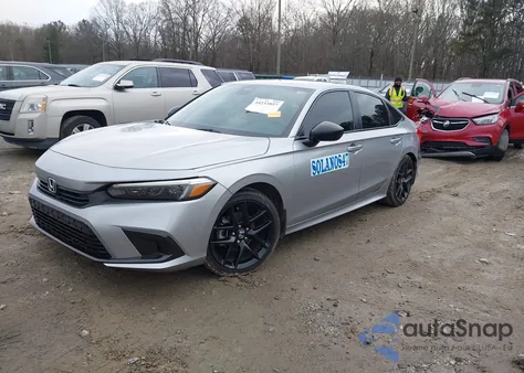 2023 Honda Civic Sport from USA, damaged, VIN 2HGFE2F54PH523376